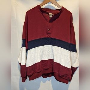 Vintage Windridge Pullover‎ Sweater With Pockets Mens Size XXL